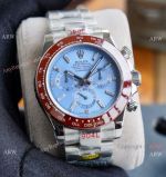Noob Factory v10 Version Best Replica Rolex Daytona Ice Blue Diamond Watch 40mm